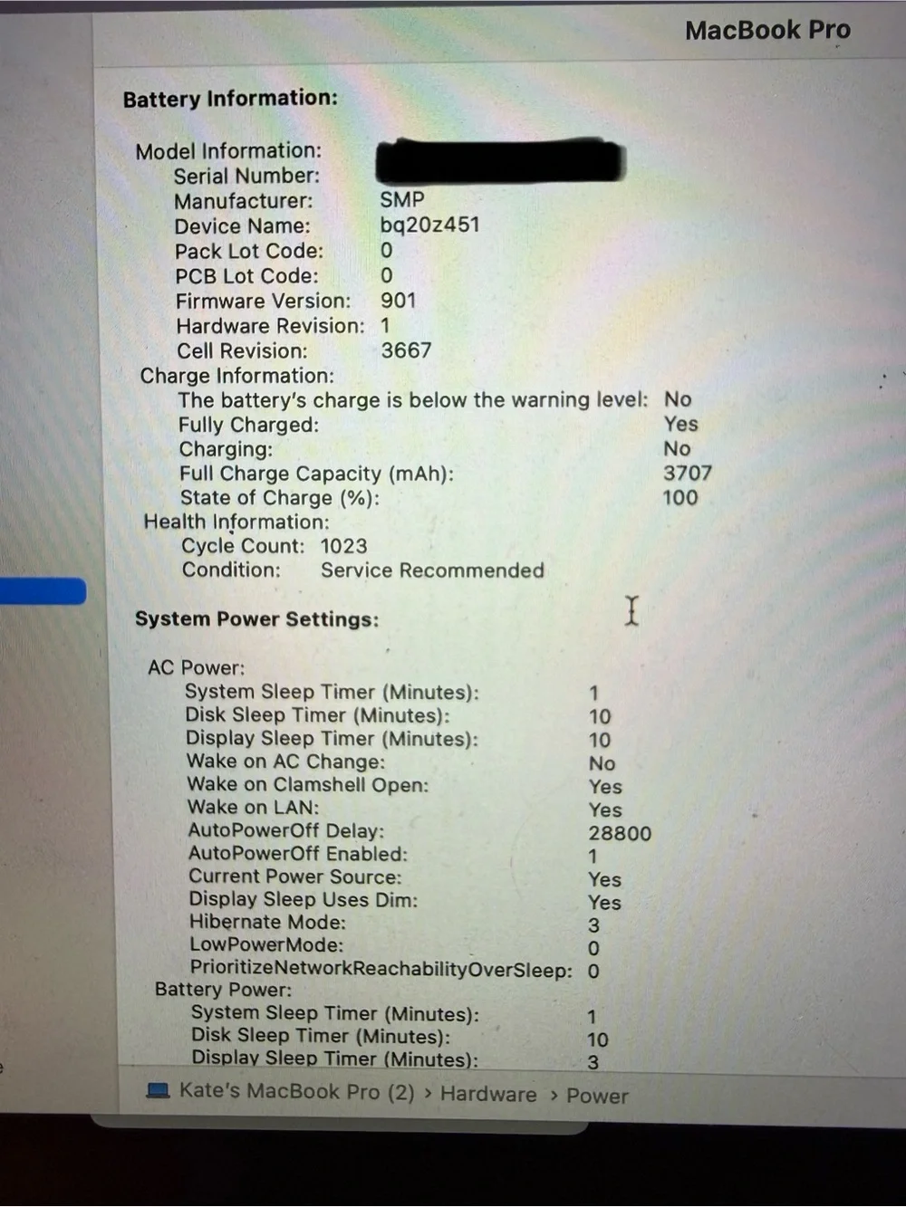 2017 13 in Apple MacBook Pro, 16GB